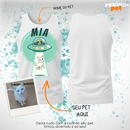 Camiseta Regata Abduction Pet Personalizada