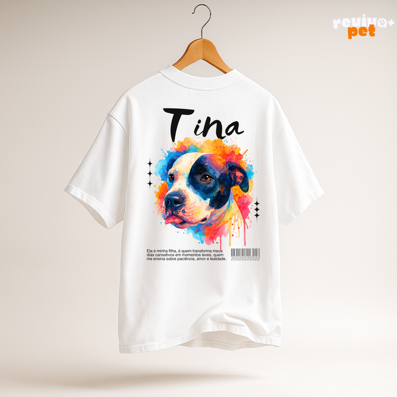 Camiseta Oversize Mypetee Personalizada