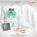 Moletom Careca Abduction Pet Personalizado