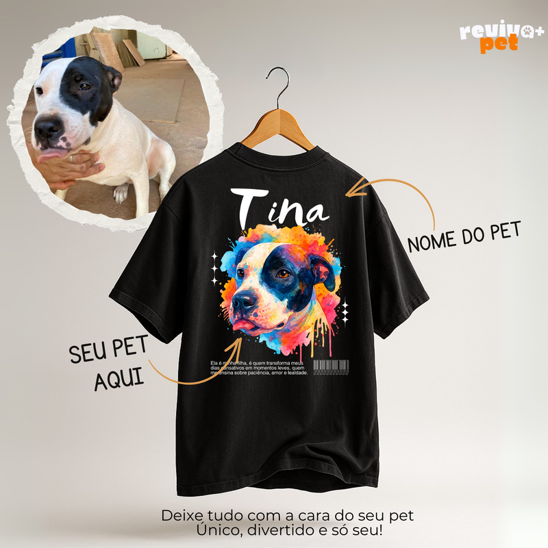Camiseta Oversize Mypetee Personalizada
