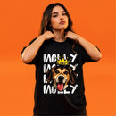 PetKing® – Camiseta Basic Premium Unissex 100% Algodão Personalizada com Foto do Pet