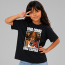 PetCountry® – Camiseta Basic Infantil Unissex Personalizado com Foto do Pet