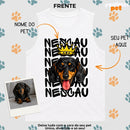 PetKing® – Regata  Personalizada com Foto do Pet