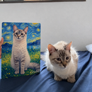 Pet Gogh® – Quadro Metálico Personalizado com Foto do Pet