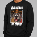 PetCountry® – Moletom Careca Unissex Personalizado com Foto do Pet