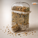 Kit BirdLux Duo – Comedouro + Bebedouro Para Aves Pequeno Porte