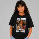 PetCountry® – Camiseta Basic Infantil Unissex Personalizado com Foto do Pet