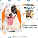 Pet Minimalist® – Quadro Metálico Personalizado com Foto do Pet