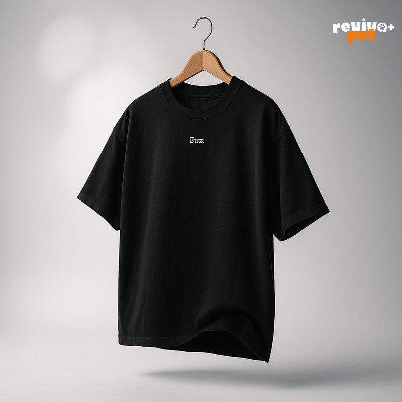 Camiseta Oversize DogFace Personalizada