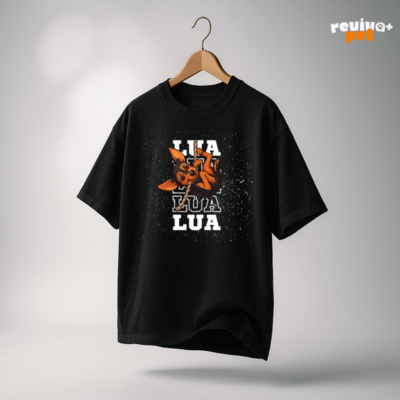 Camiseta Oversize PetRope Street Personalizada