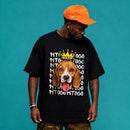 PetKing® – Oversized Premium Unissex 100% Algodão Personalizada com Foto do Pet