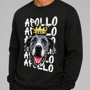 PetKing® – Moletom Careca Unissex Personalizado com Foto do Pet