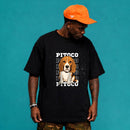 PetMood® – Oversized Premium Unissex 100% Algodão Personalizada com Foto do Pet