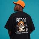 PetGym® – Oversized Premium Unissex 100% Algodão Personalizada com Foto do Pet