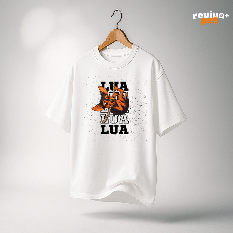 Camiseta Oversize PetRope Street Personalizada