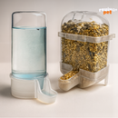 Kit BirdLux Duo – Comedouro + Bebedouro Para Aves Pequeno Porte