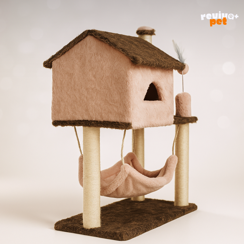 House Miaou: Casa com Rede e Diversão Integrada