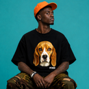 PetStyle® – Oversized Premium Unissex 100% Algodão Personalizada com Foto do Pet