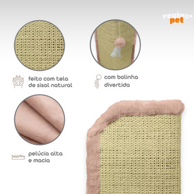 Arranha Canto Miauu: Protege seu sofá e diverte seu gato
