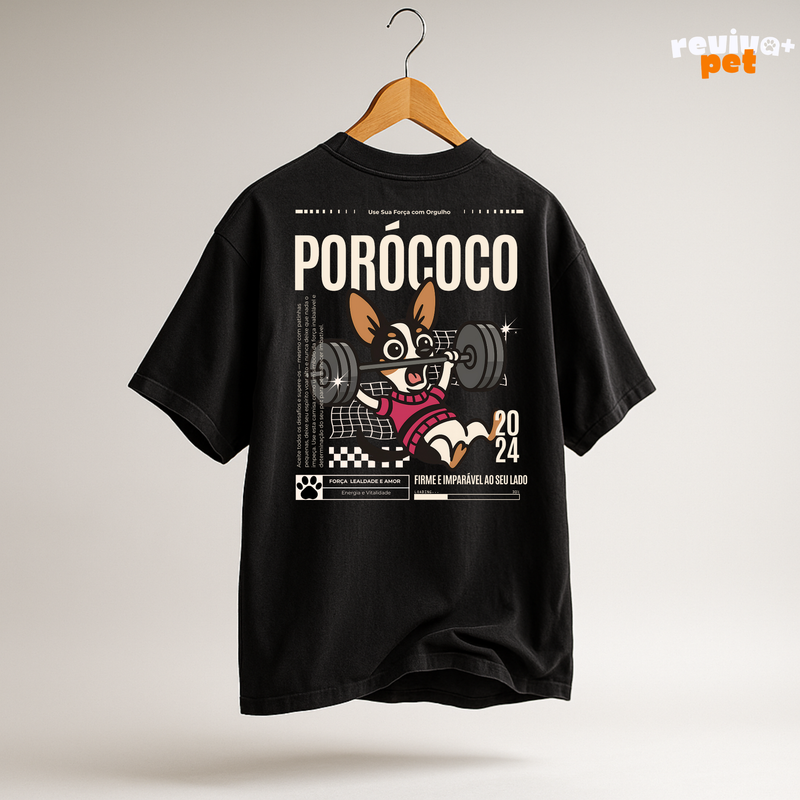 Camiseta Oversize PetPower Personalizada