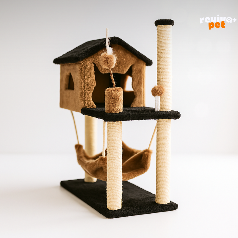 House Miaou: Casa com Rede e Diversão Integrada