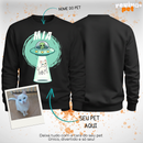Moletom Careca Abduction Pet Personalizado