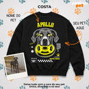 PetPower® – Moletom Careca Unissex Personalizado com Foto do Pet