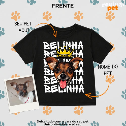 Basic Infantil # Quantidade de Pets_1 Pet & Cor_Preto