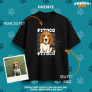 PetMood® – Oversized Premium Unissex 100% Algodão Personalizada com Foto do Pet