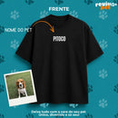 PetGym® – Oversized Premium Unissex 100% Algodão Personalizada com Foto do Pet