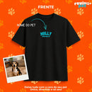 PetPower® – Camiseta Basic Premium Unissex 100% Algodão Personalizada com Foto do Pet