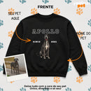 PetSince® – Moletom Careca Unissex Personalizado com Foto do Pet