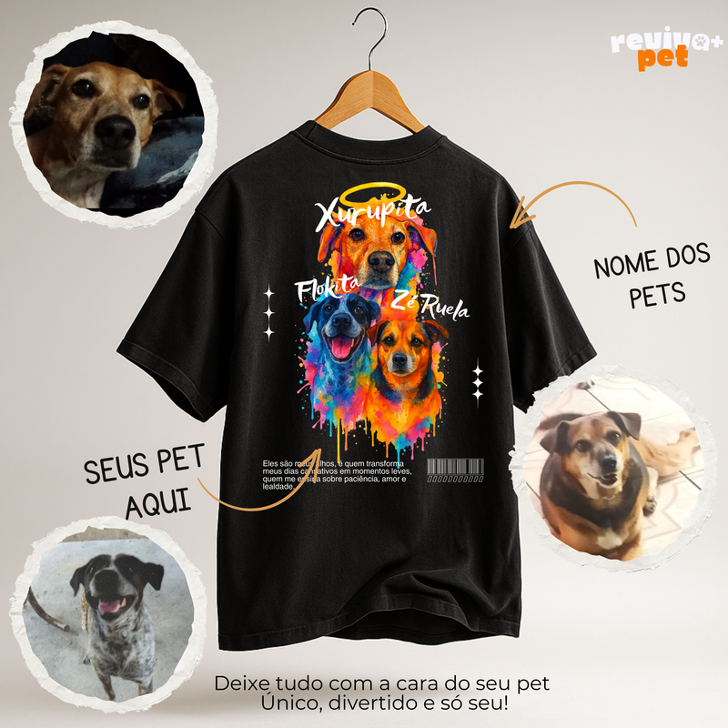 Camiseta Oversize Mypetee Personalizada