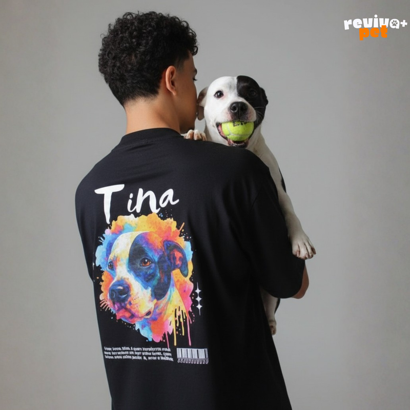Camiseta Oversize Mypetee Personalizada